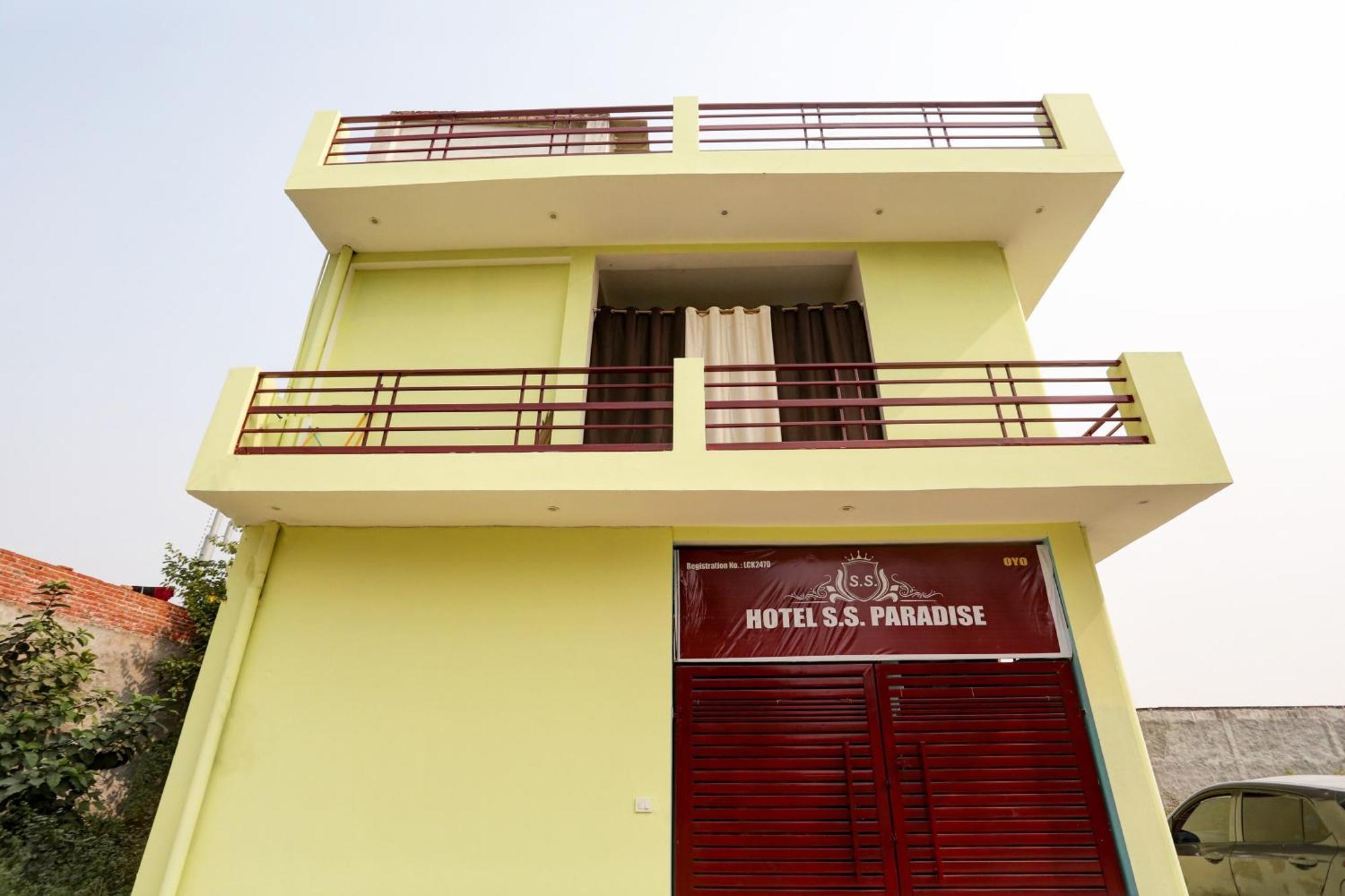 Hotel Ss Paradise Lucknow Dış mekan fotoğraf